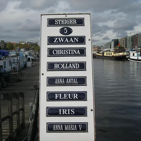 Hotell Hotelboat Fleur Amsterdam