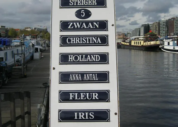 Hotell Hotelboat Fleur Amsterdam