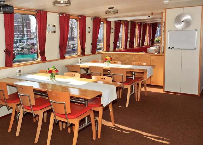 Hotell Hotelboat Fleur Amsterdam